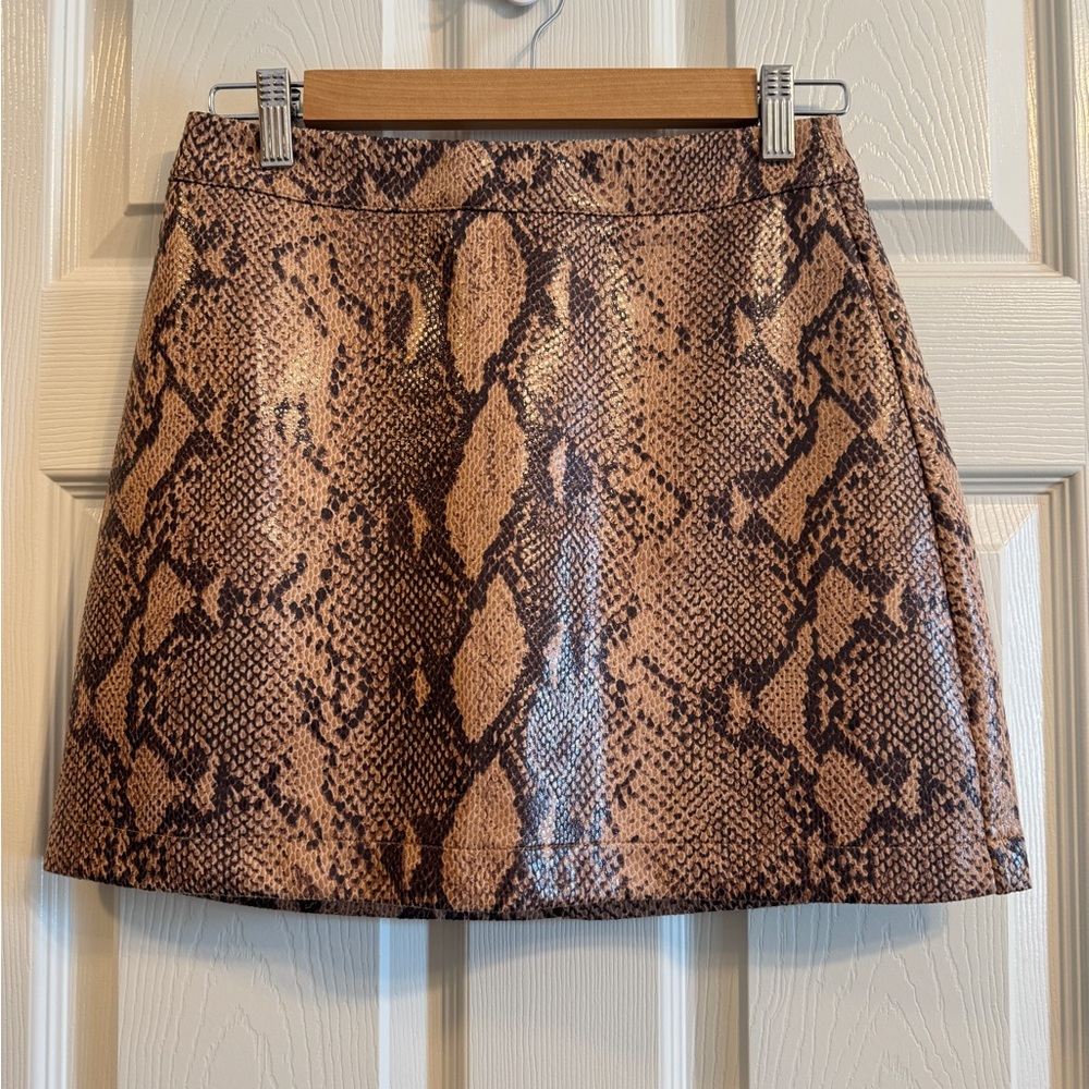 Snake skin Altar’d State skirt small